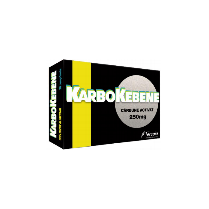 KarboKebene, 20 de comprimate, Terapia