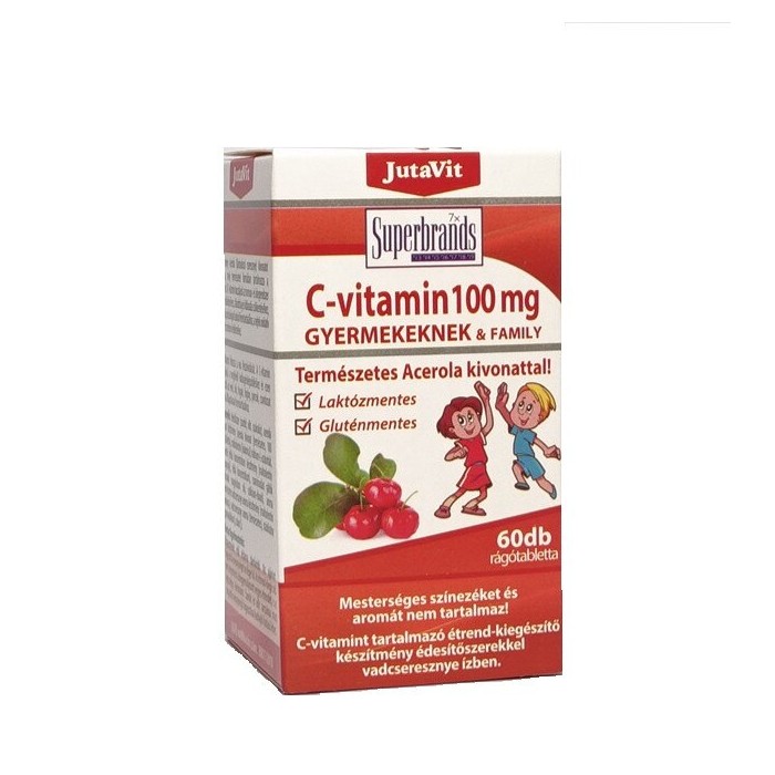 Vitamina C copii 100mg x 60 cpm