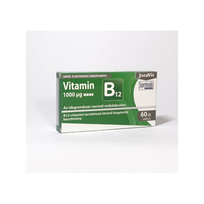 Vitamina B12 1000 Ui, 60 tablete, Jutavit