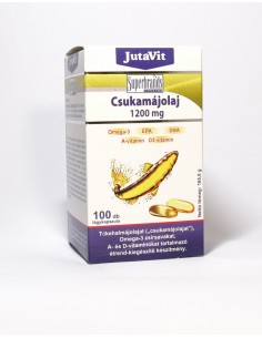 Ulei ficat de cod 1200mg, 100 cps, Jutavit