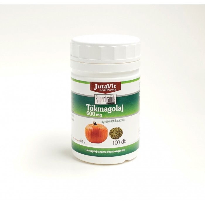 Ulei de dovleac 600mg, 100 capsule, Jutavit