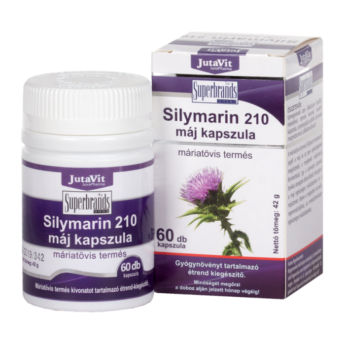 Silimarina 210 mg, 60 tablete, Jutavit