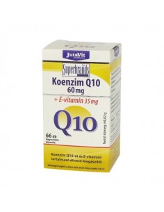 JutaVit Coenzyme Q10 60 mg + Vitamina E – 66 capsule
