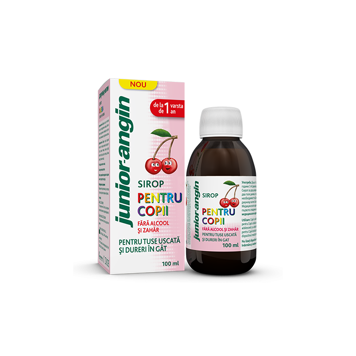 Sirop Junior - Angin sirop, 100 ml, MCM