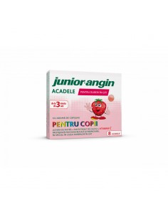 Junior Angin acadele căpșuni, 8 bucăți