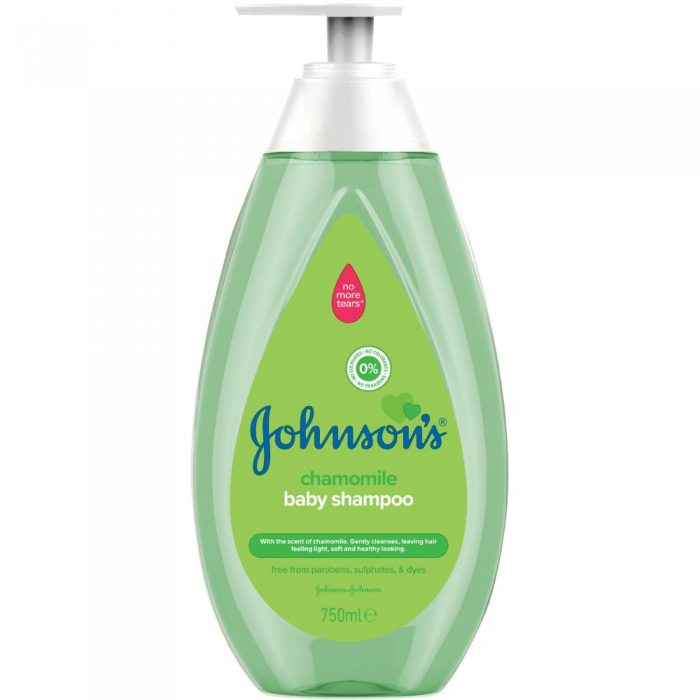 Johnsons Baby sampon musetel cu pompa, 750 ml, Johnson & Johnson