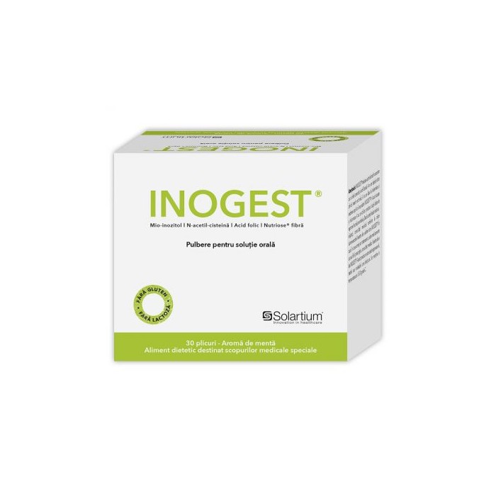 Inogest pulbere, 30 de plicuri, Solartium