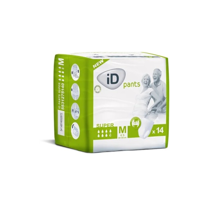 ID scutece pentru adulti chilot super M, 14 buc