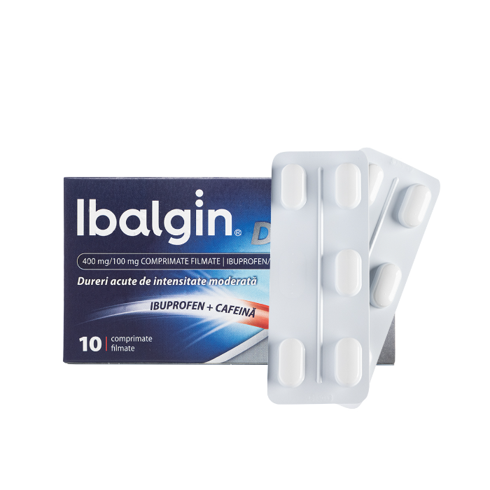 Ibalgin duo 400mg/100mg x 10 cpr film, Sanofi...