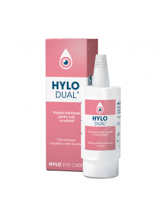 Hylo dual picaturi oftalmice, 10 mililitri, Ursapharm...