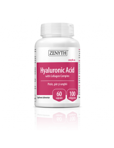 Acid Hialuronic cu colagen complex, 60 capsule, Zenyth