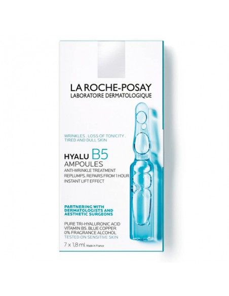 Hyalu B5 Fiole Cură Anti-Rid, 7fiole x 1,8ml, LA ROCHE-POSAY LABORAT FRANCE