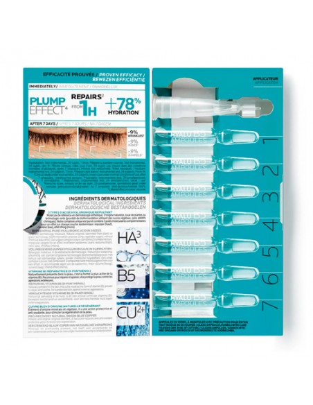 Hyalu B5 Fiole Cură Anti-Rid, 7fiole x 1,8ml, LA ROCHE-POSAY LABORAT FRANCE