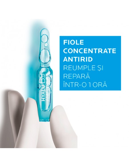 Hyalu B5 Fiole Cură Anti-Rid, 7fiole x 1,8ml, LA ROCHE-POSAY LABORAT FRANCE