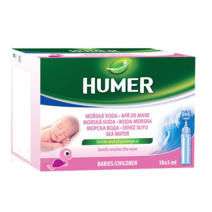 Humer monodoze 100% apa de mare 18 x 5ml