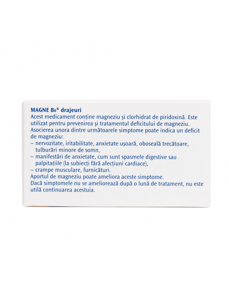 Magne B6 x 50 drajeuri, Sanofi Romania S.R.L. - Romania