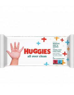 Huggies All Over Clean Șervețele pentru copii – 56 bucăți