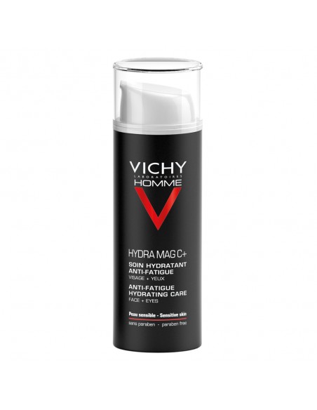 Homme Hydra Mag C, Cremă De Faţă Hidratantă Cu Efect Anti-Oboseală, 50Ml , Vichy