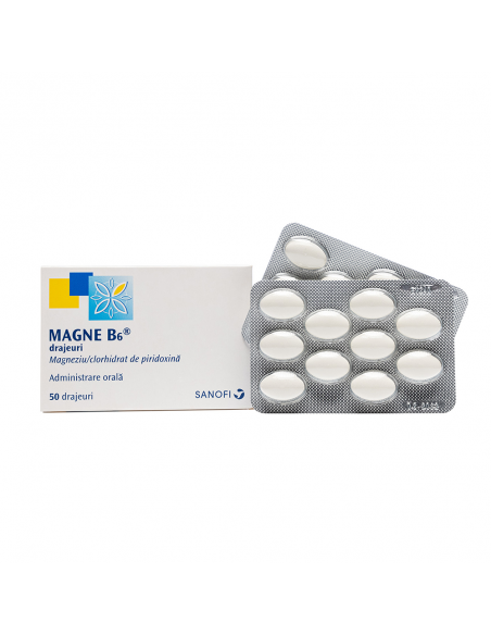 Magne B6 x 50 drajeuri, Sanofi Romania S.R.L. - Romania