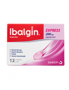 Ibalgin Express 200mg x12cps moi, Sanofi Romania S.R.L. -...