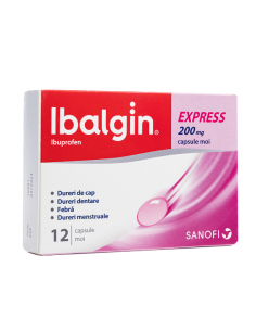 Ibalgin Express 200mg x12cps moi, Sanofi Romania S.R.L. -... 2