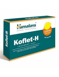 Himalaya Koflet-H pastile pentru gât, aromă lămâie, 12...