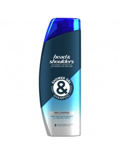 Gel de dus si sampon pentru barbati Head & Shoulders deep...