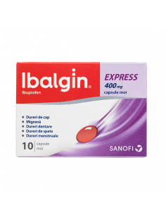 Ibalgin Express 400mg x10cps moi, Sanofi Romania S.R.L. -...