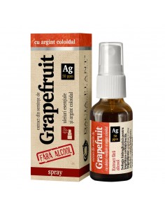 Grapefruit cu argint coloidal fara alcool spray x 20ml