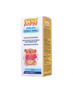 Gorge spray oral junior, 30 mililitri, Farma Derma SRL