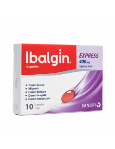Ibalgin Express 400mg x10cps moi, Sanofi Romania S.R.L. -... 2