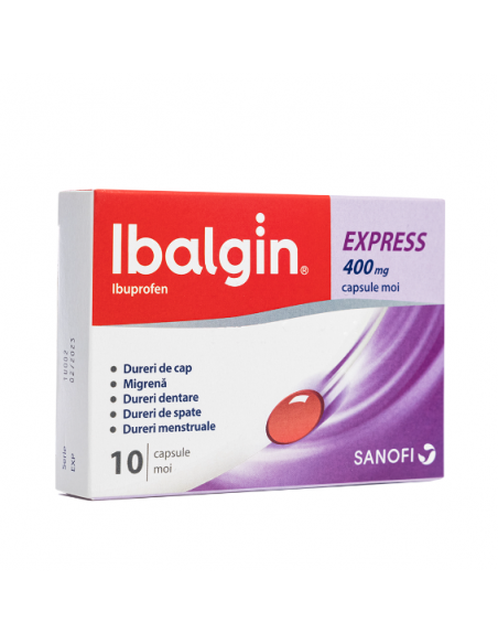 Ibalgin Express 400mg x10cps moi, Sanofi Romania S.R.L. - Romania