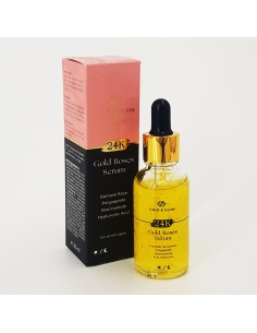 Gold & Glow Ser facial Gold Roses, 30 de mililitri,...