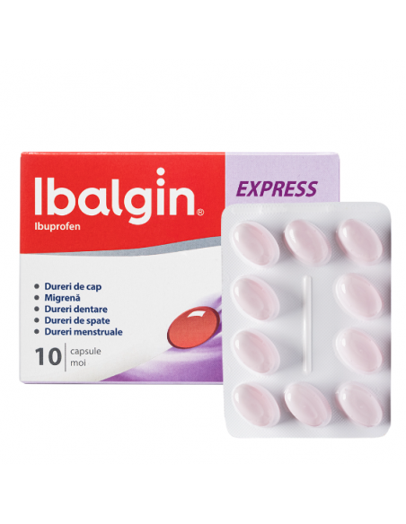 Ibalgin Express 400mg x10cps moi, Sanofi Romania S.R.L. - Romania