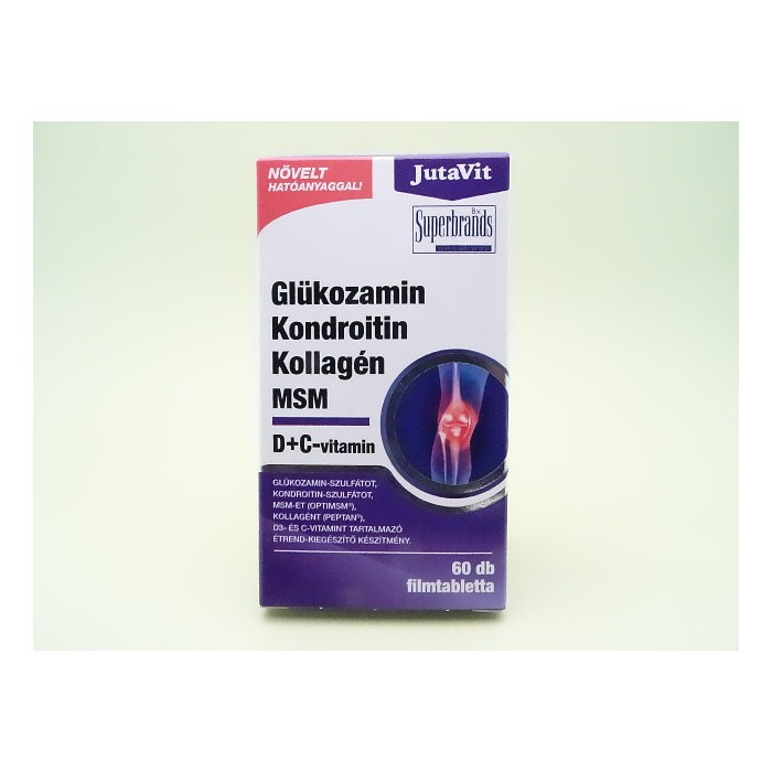 Glucozamin Condroitin Colagen MSM, 60 tablete, Jutavit