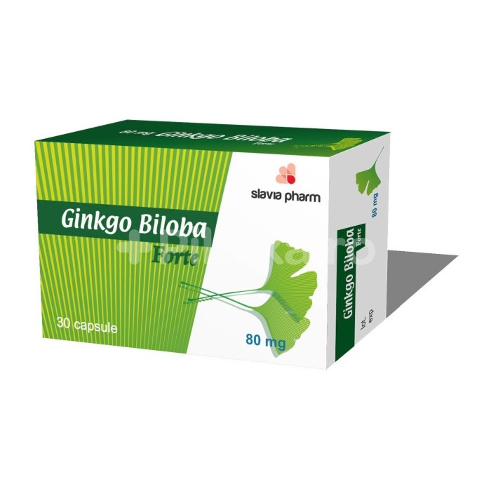 Ginkgo biloba forte 80mg x 30 cps