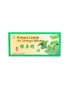 Ginkgo biloba extract x 10 fiole