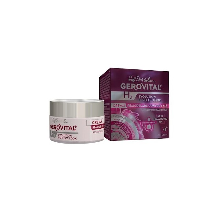 Crema remodelare fata Perfect Look, Gerovital H3 Evolution, 50 de mililitri, Farmec