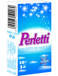 Perletti batiste hartie clasic x 10 buc