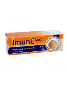 ImunC Max, Vitamina C 1000mg  Zinc 10mg, 15 Cpr ef, Epic...