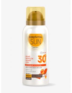 Gerovital sun spuma de protectie solara pentru copii cu...