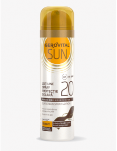 Gerovital sun lotiune spray pentru protectie solara cu...