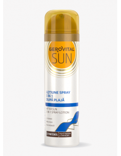 Gerovital sun lotiune spray 3 in 1 dupa plaja, 150 de...