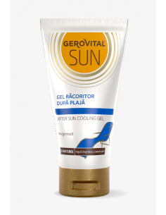 Gerovital Sun gel racoritor dupa plaja, 150 de mililitri,...