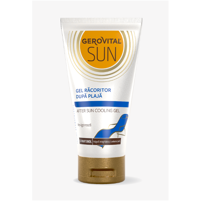 Gerovital Sun gel racoritor dupa plaja, 150 de mililitri, Farmec