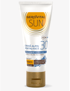 Gerovital Sun crema alpin pentru fata cu factor de...