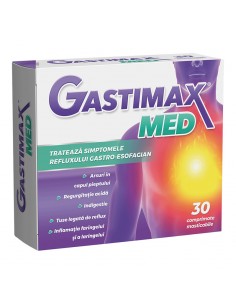 Gastimax Med – 30 comprimate masticabile