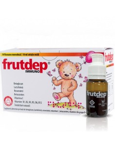 Frutdep Immuno soluţie orală 10 flacoane × 10 ml – Dr. Phyto