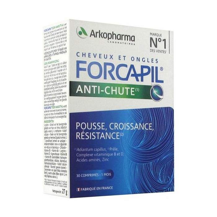 Forcapil anti caderea parului, 30 de comprimate, Arkopharma