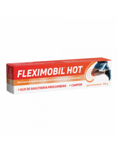 Gel Fleximobil Hot emulsionat, 100 de grame, Fiterman